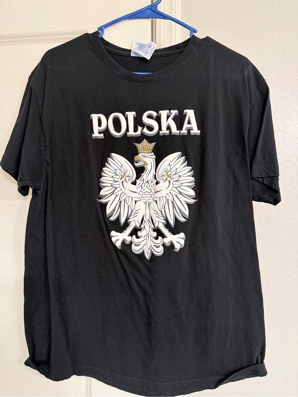 JHK Polska Eagle Graphic Tee Black & White XL